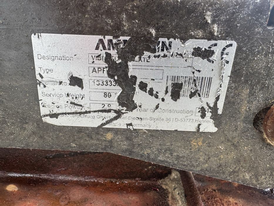 Zagęszczarka Ammann APF 15/40