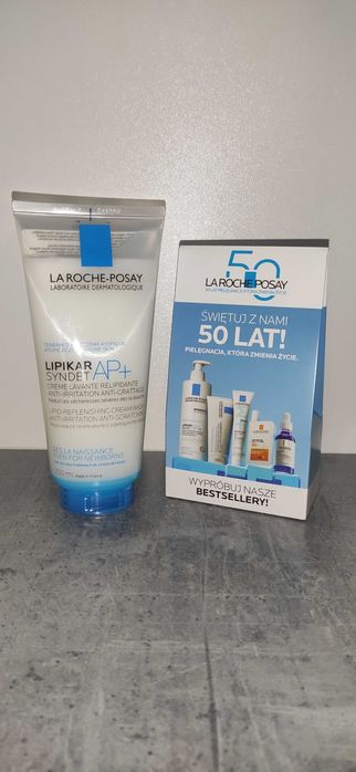 La Roche-Posay Lipikar Syndet AP+ krem myjący 200 ml + gratis