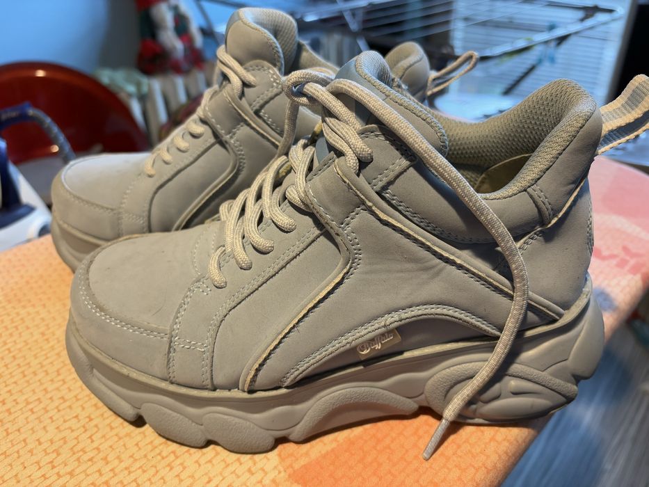Buty buffalo sneakersy r.37 mega hit,błękitne ,modne,na czasie