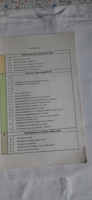 Tablice poglądowe do nauki terenoznawstwa