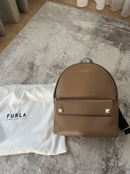 Рюкзак Furla, натуральна шкіра
