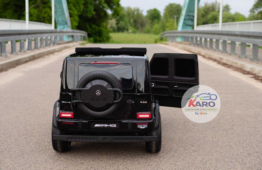 Auto na Akumulator Mercedes G63 4x4 Pilot LED 24V Pilot rodzicielski