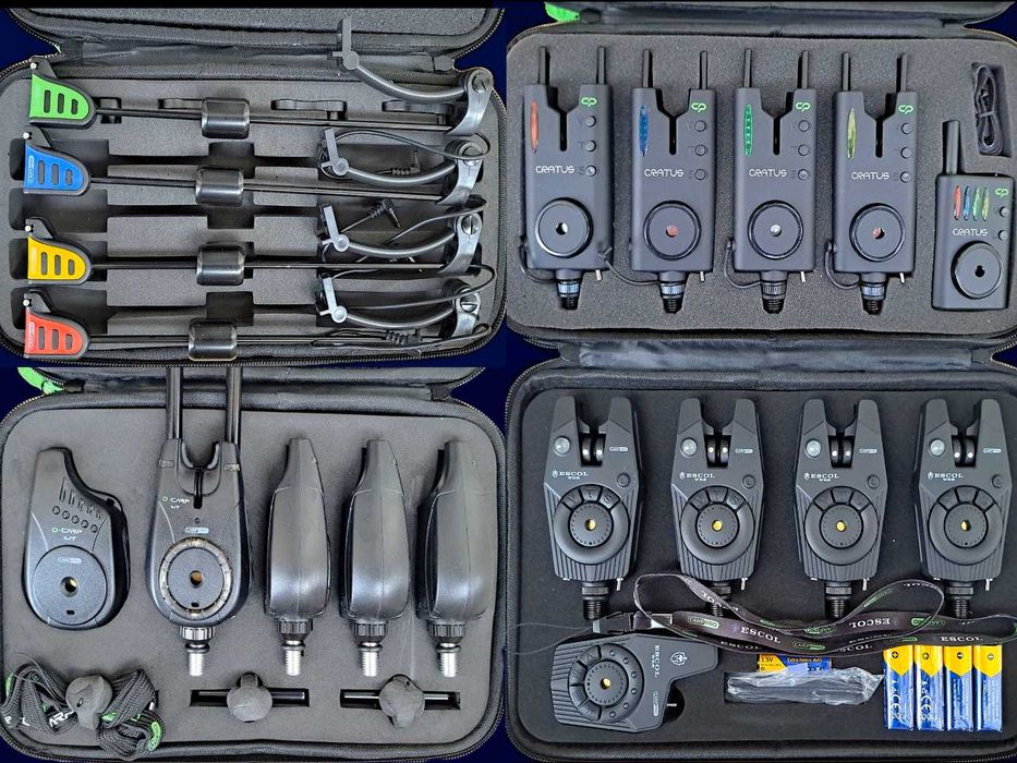 Акція! Набір сигналізаторів Carp Pro Cratus; D-Carp; Escol; Q5. Торг.