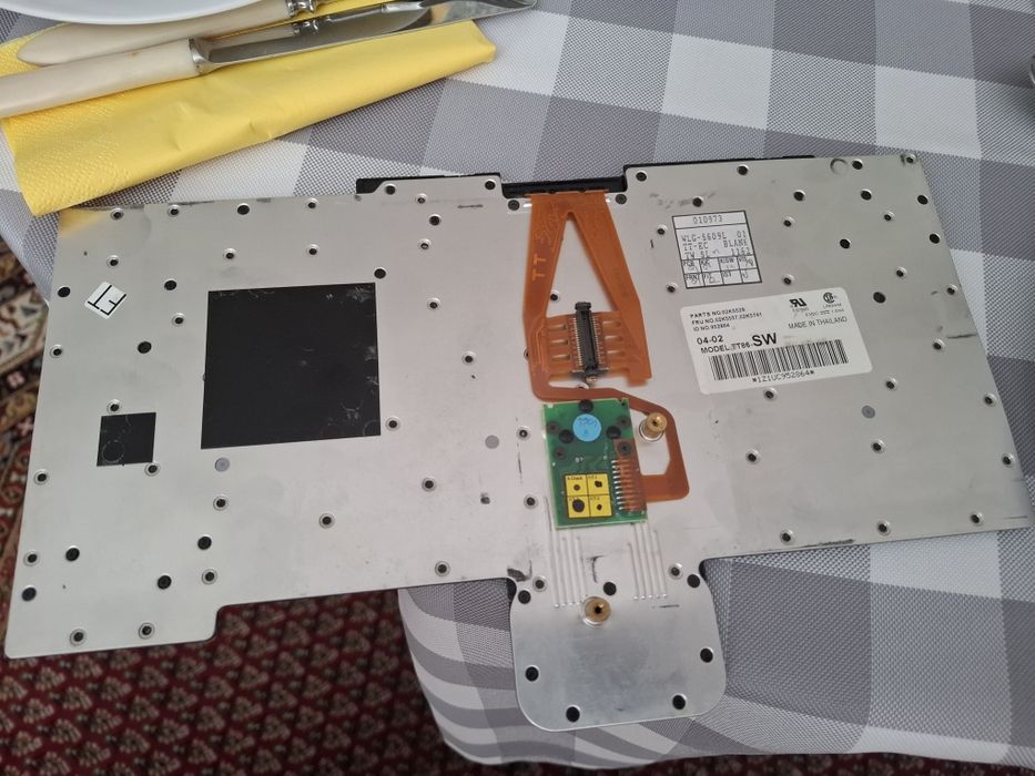 Klawiatura IBM laptopa