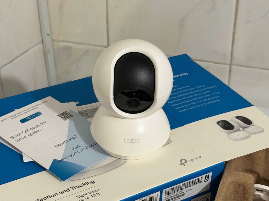 TP-Link Tapo TC71 - Câmara de Segurança Doméstica (Nova)