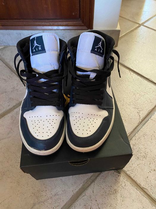 Air Jordan 1 Mid Armory Navy Usado(com caixa)