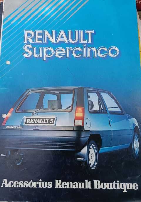 Catálogos antigos Renault