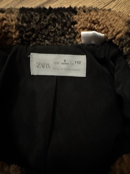 Куртка шерпа zara 5років 110р