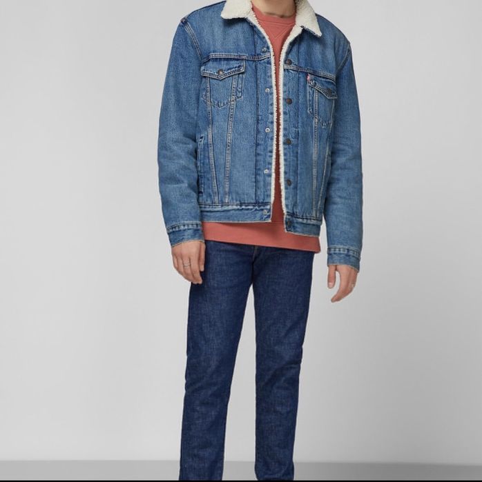 Levi’s Premium Sherpa оригинал новая мужская куртка шерпа (NEW)