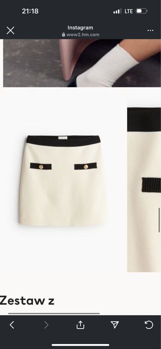 Костюм H&M , в стилі old money ХЛ , Новий