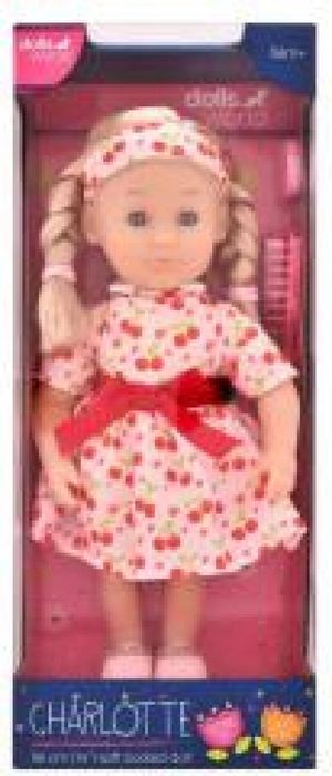 Dolls World Lalka Charlotte 36cm pudełko,174x427 mm