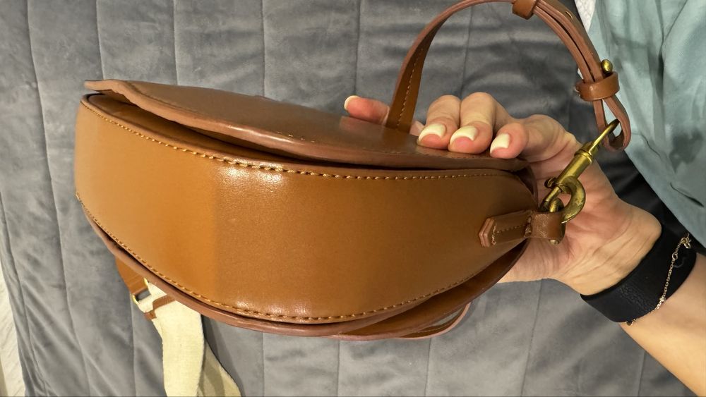 Сумка zara в трендовому кольорі