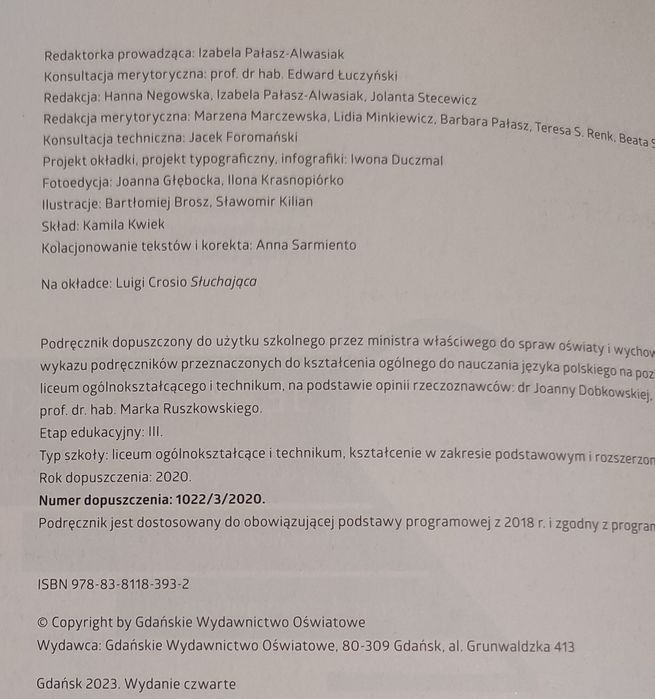 Język polski Sztuka wyrazu 2 cz.1 romantyzm