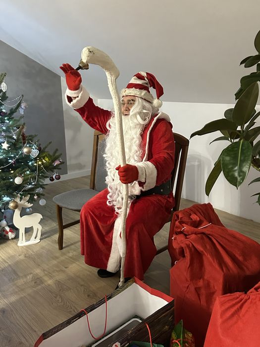 Wizyta Świętego Mikołaja w domu wigilia Mikołaj do wynajęcia!