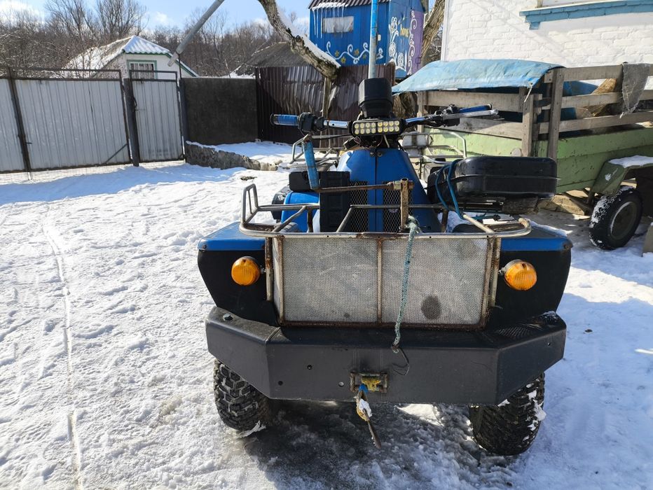 Квадроцикл-Трактор Зим 350 на сучасному двигуні