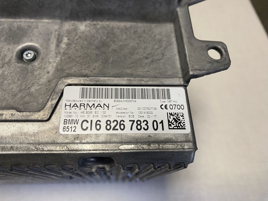 Radionawigacja BMW F30 NBT HU LCI