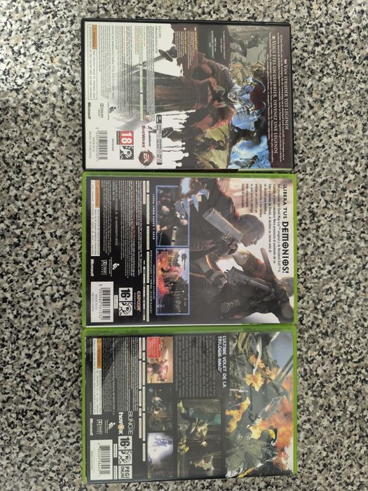 Devil may cry 4/Halo 3/Dragon age 2 Xbox 360