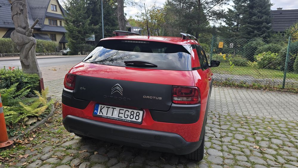 Citroen C4 Cactus z bardzo małym przebiegiem