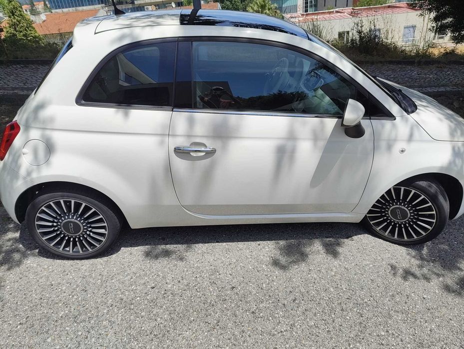 FIAT 500 1.2 8V S&S Lounge - Ano 2018 - 85 000KMs - Gasolina