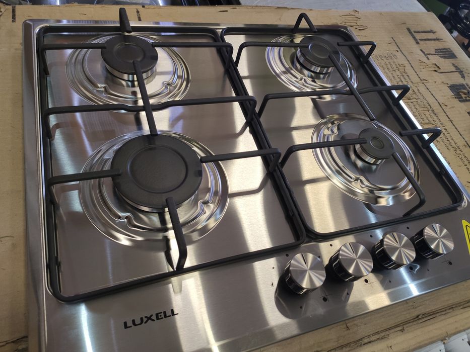 Варочная газовая поверхность KUMTEL Турция нержавейка