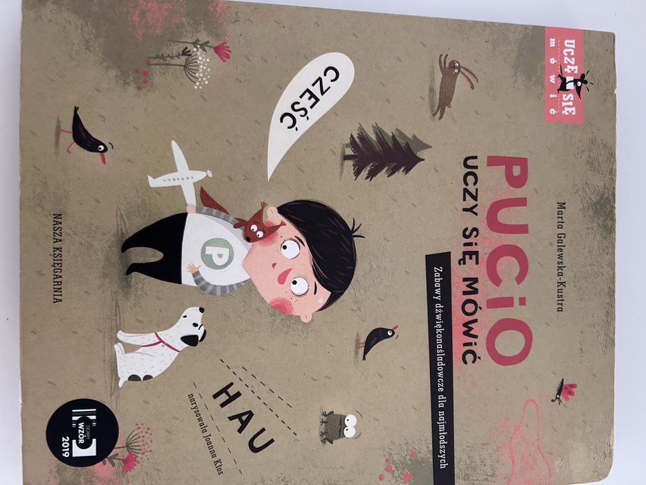 Ksiazka Pucio uczy się mówić