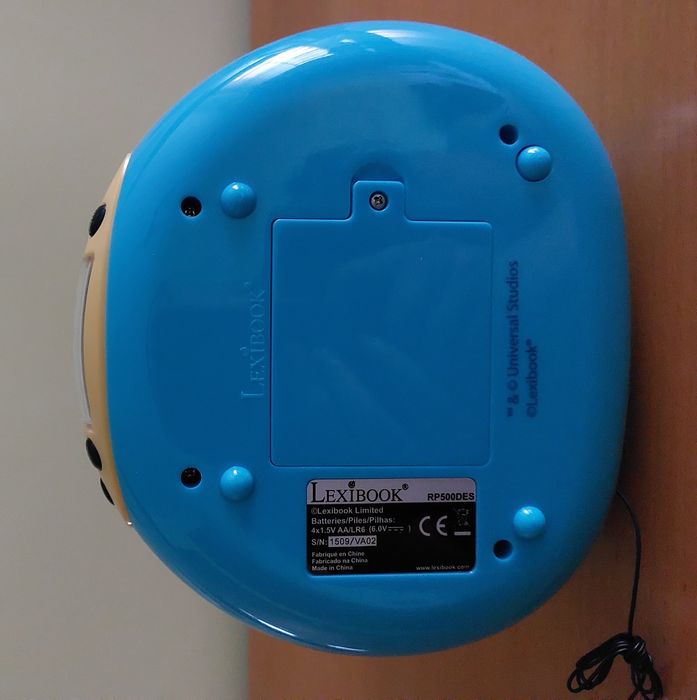 Relógio com rádio dos Minimos