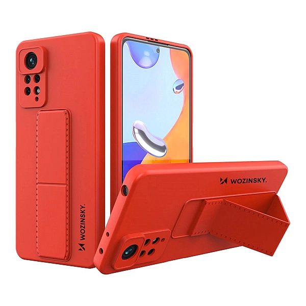 Wozinsky Kickstand Case elastyczne silikonowe etui z podstawką Xiaomi