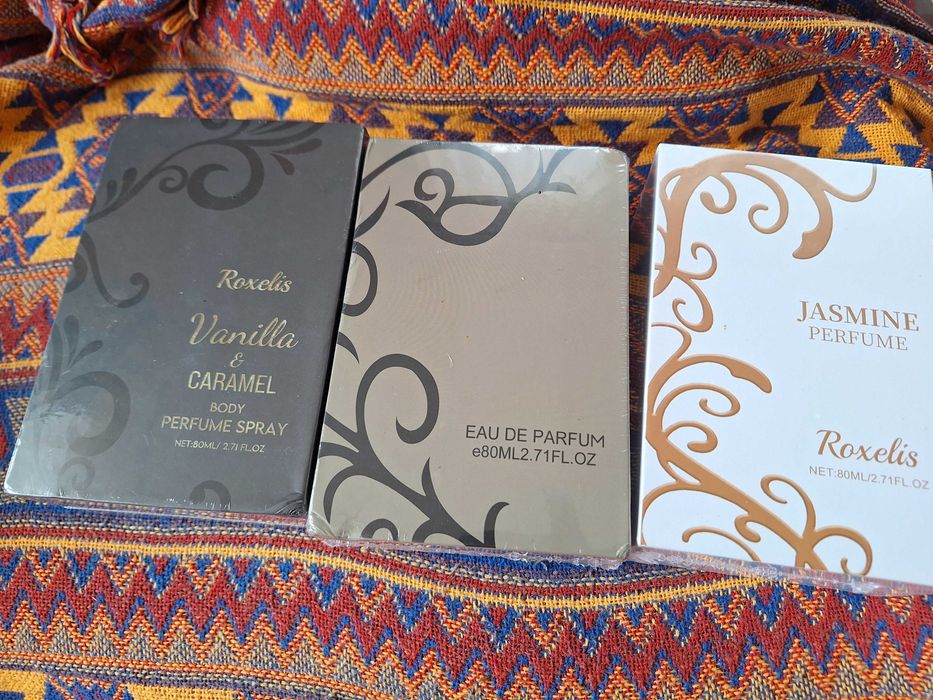 Roxelis trzy rodzaje EDP 80 ml