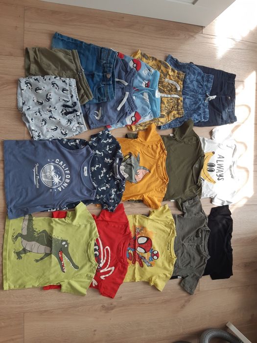 Duża paka ubrań dla chłopca, rozm. 104