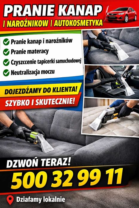 Pranie kanap, materacy, sof, foteli, krzeseł- Zadzwoń- 24/7