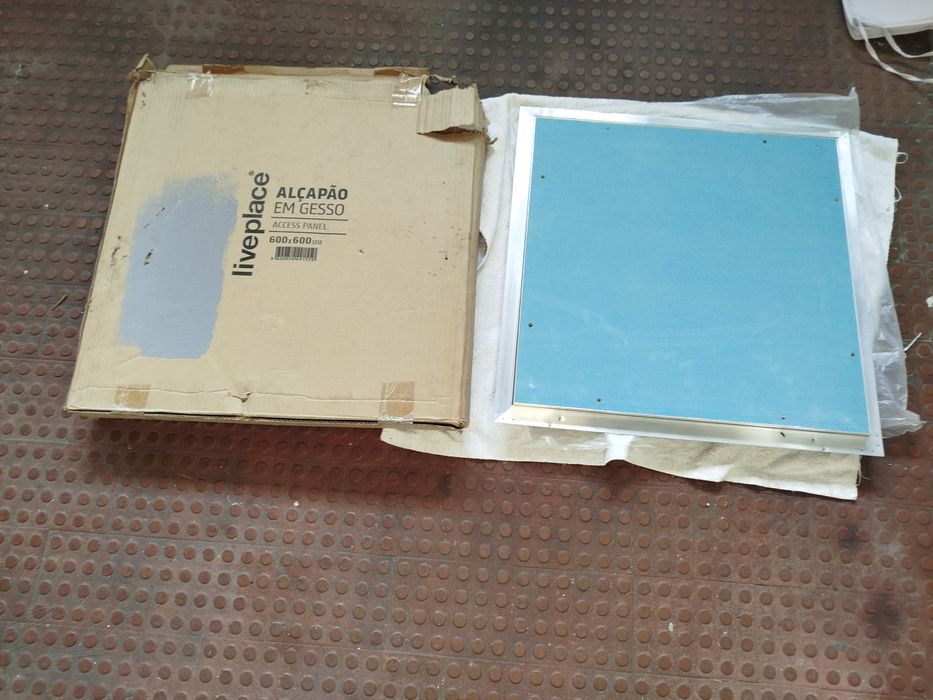 4 Alçapões em gesso para Pladur de 60×60 novos