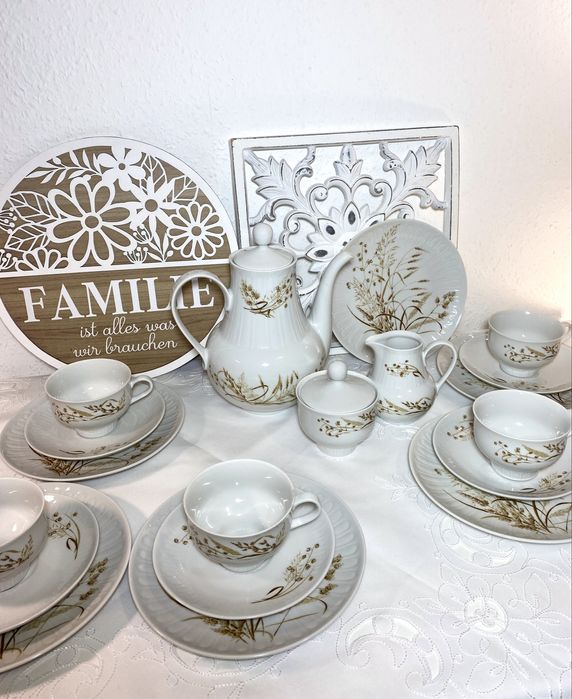 Чайный сервиз "Henneberg Porzellan 1777", 70-е гг. Германия.