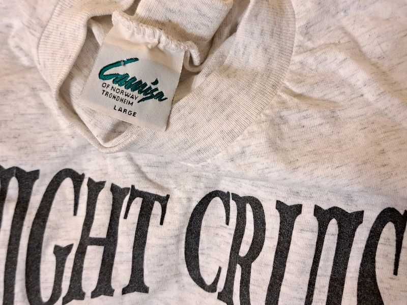 t-shirt koszulka auto oldtimer Night Cruise 2000 diabeł widły samochód