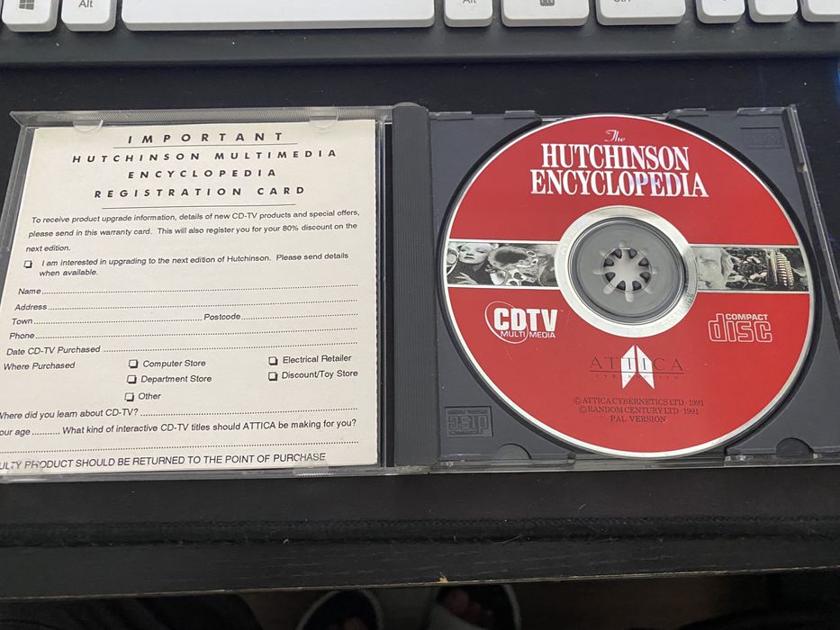 The Hutchinson Encyclopedia Amiga CDTV
