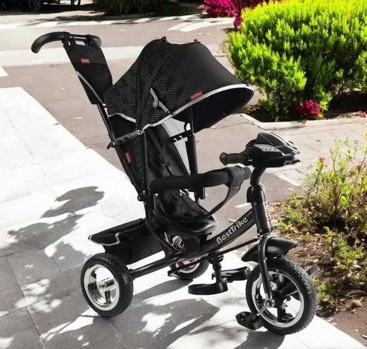 Детский Трехколесный велосипед коляска трёхколёсный дитячий