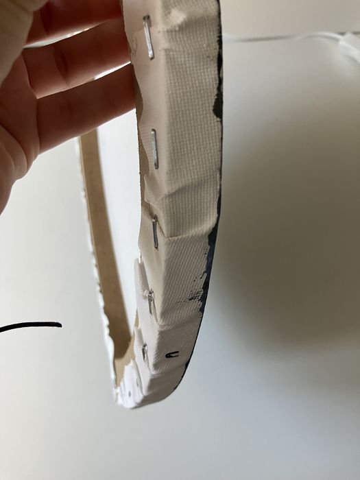 Obraz ręcznie malowany - „fala”