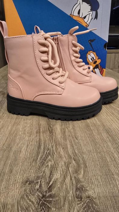 Różowe botki Minnie Disney 28