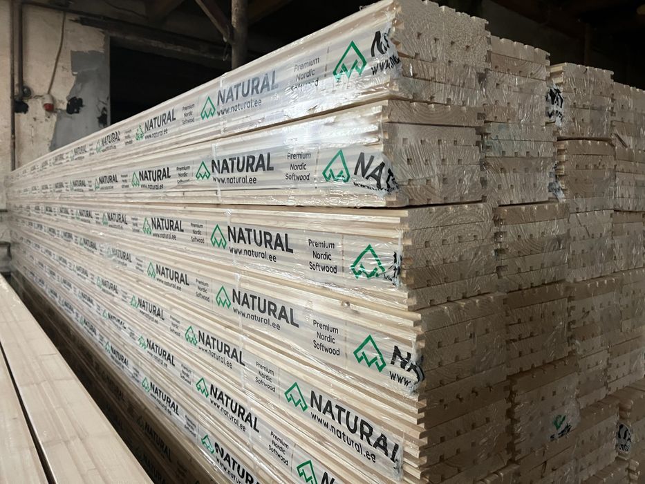 Łata suszona strugana- kantówka 40x60