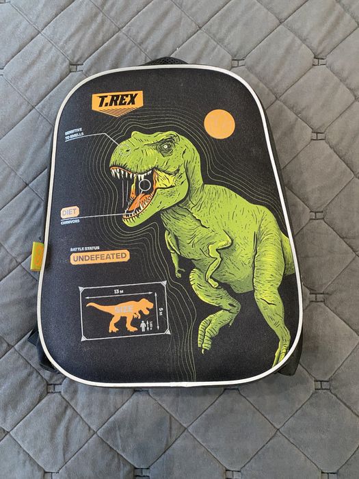 Рюкзак GoPack Dinosaur T-Rex пенал сумка розклад