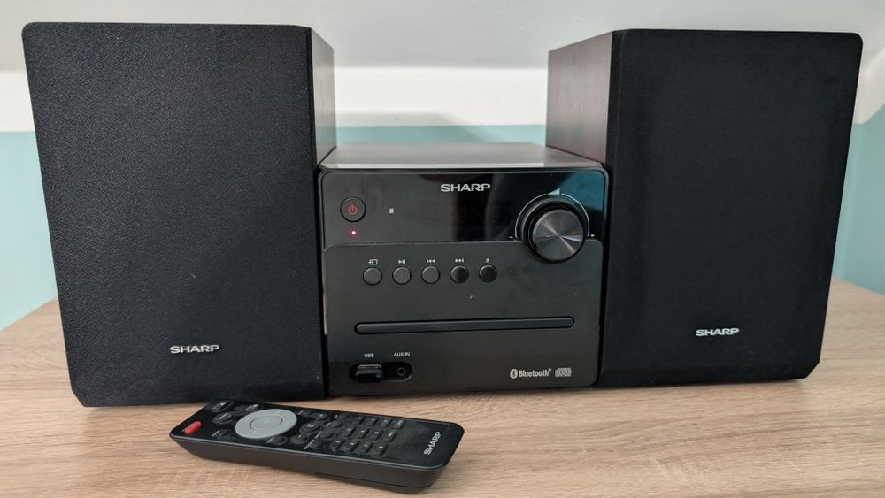 SHARP XL-B510 mini wieża Bluetooth 40W stan idealny