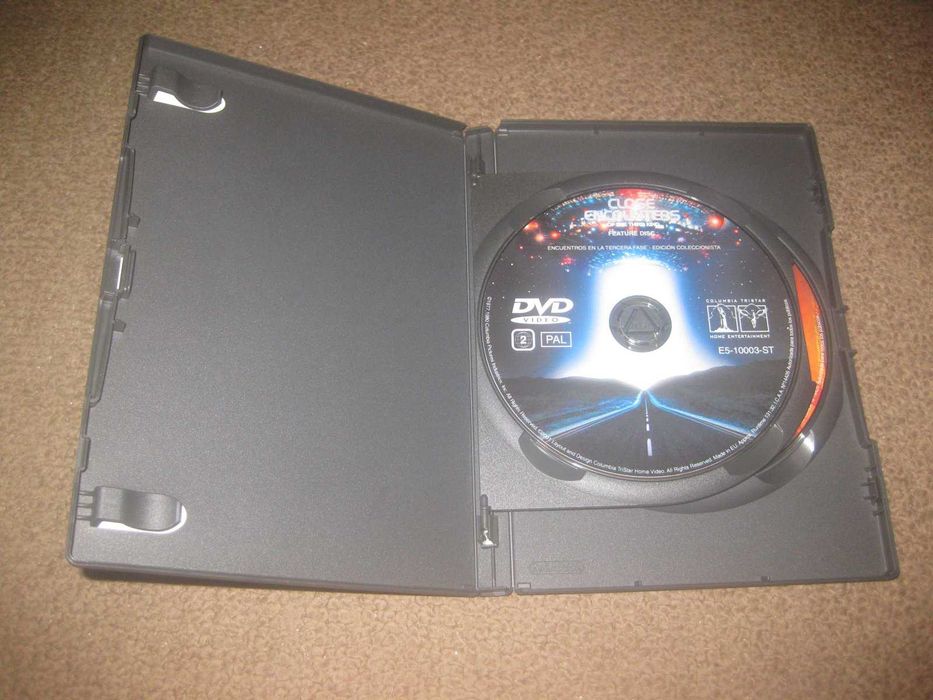 "Encontros Imediatos de Terceiro Grau" Edição Especial com 2 DVDs/Raro