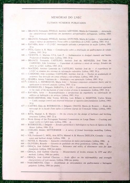 Livro Engenharia LNEC - Garantia na Qualidade da Construção