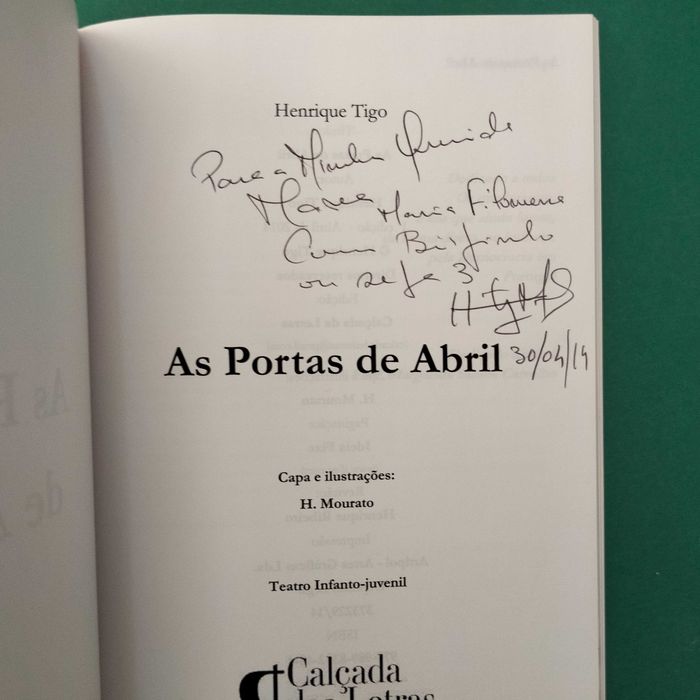 As Portas de Abril - Henrique Tigo
