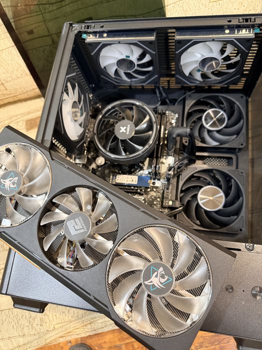 Компьютер AMD Ultra Ryzen 5+24 ddr+ssd м2 1 тб+ RX6700XT 12gb