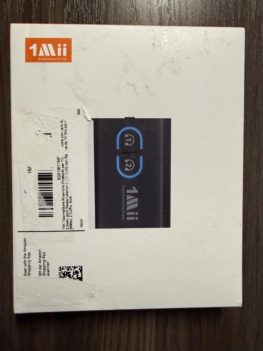 Аудио адаптер Bluetooth 1Mii Wireless Audio Adapter ML300