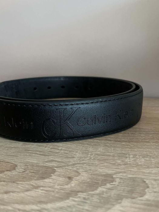 Skórzany Pasek Męski Calvin Klein