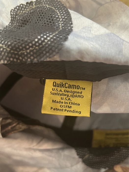 Czapka z daszkiem kamuflaż