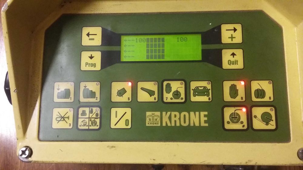 KRONE Komputer Pilot Sterownik Pulpit, JEZYK POLSKI NAPRAWA CombiPack