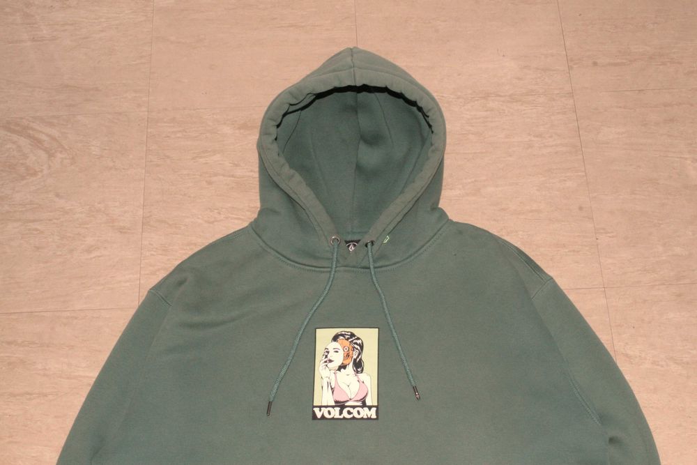 Sweater Volcom Verde L - Pouco usado
