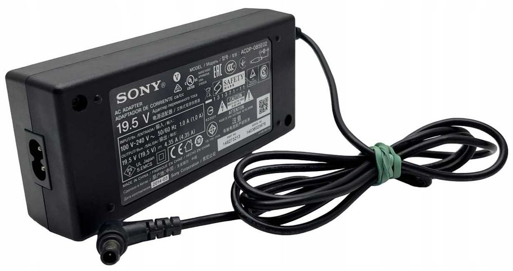 Zasilacz SONY ACDP-085E02 19.5V 85W 6.0x4.3 do telewizora/laptopa